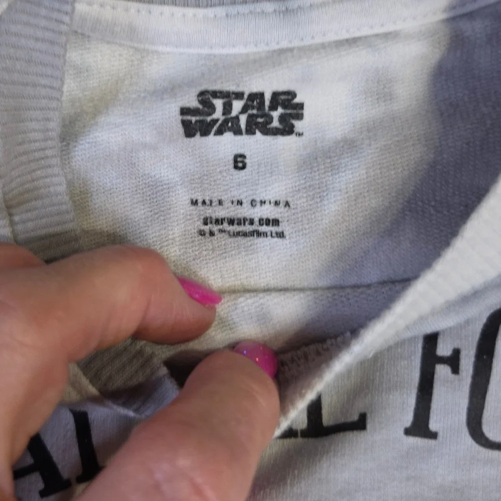 Boys Clothes Lot Size 6 Reebok Hoodie Star Wars Grogu Sweatshirt Pajama Pants